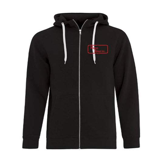 Huron Alloys Adult EsActive Core Full Zip Hooded Sweatshirt
