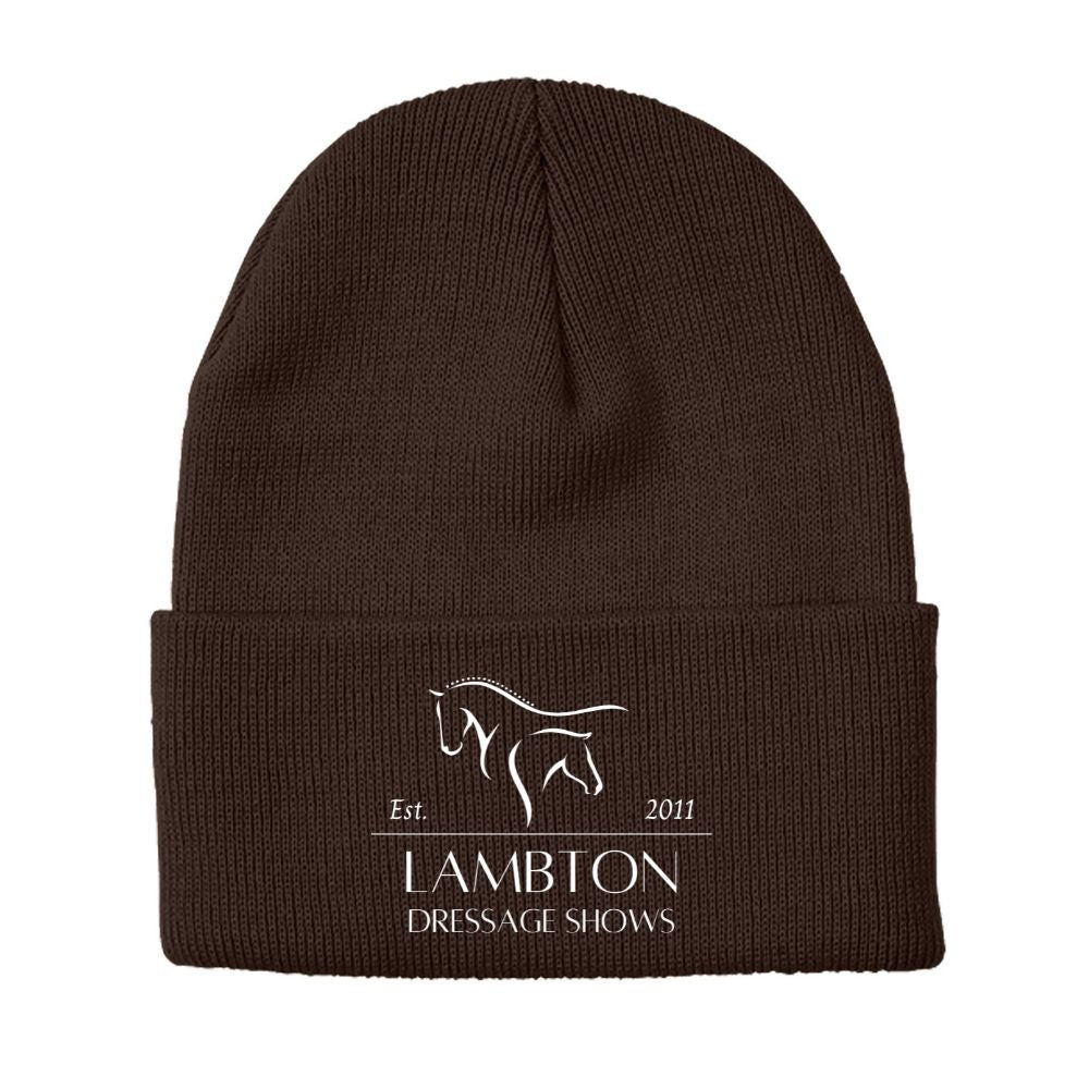Lambton Dressage Shows Knit Cuff Toque