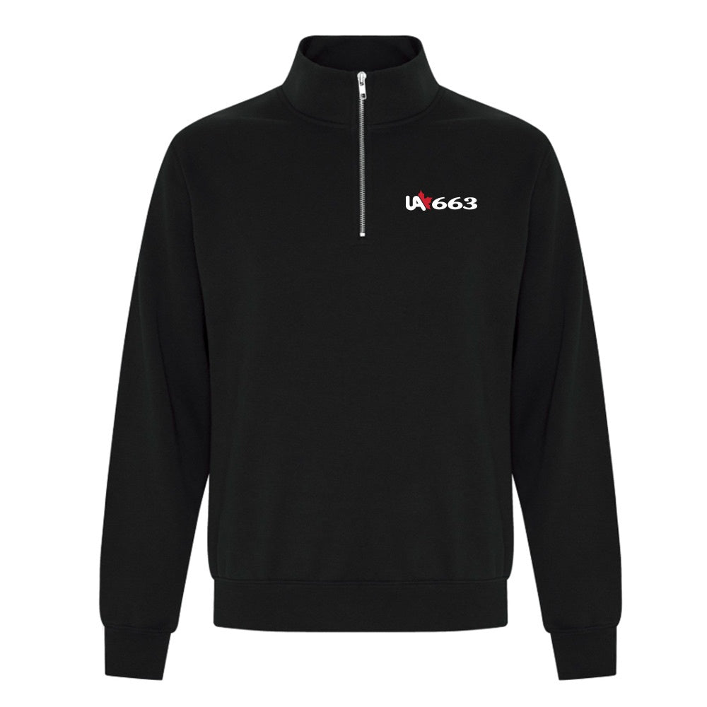 Local 663 Adult Fleece 1/4 Zip Sweatshirt
