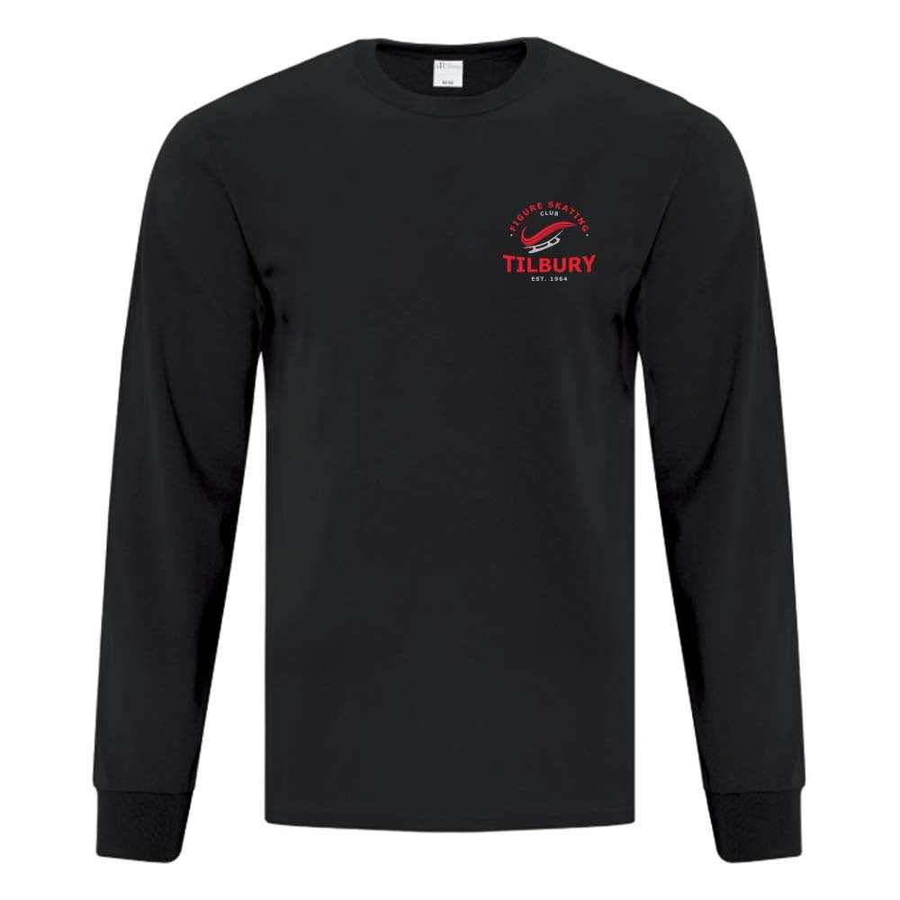 Tilbury Figure Skating Adult Cotton Long Sleeve (Alt. Logo)