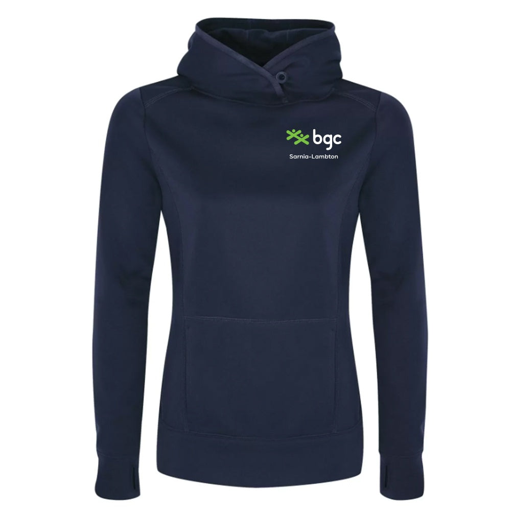 BGC Ladies' Game Day Fleece Hooded Sweatshirt