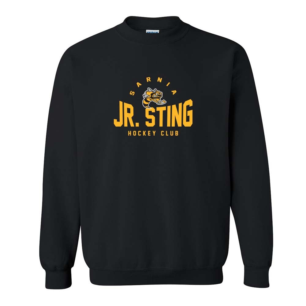 Sarnia Jr Sting Adult Heavy Blend Crewneck Sweatshirt