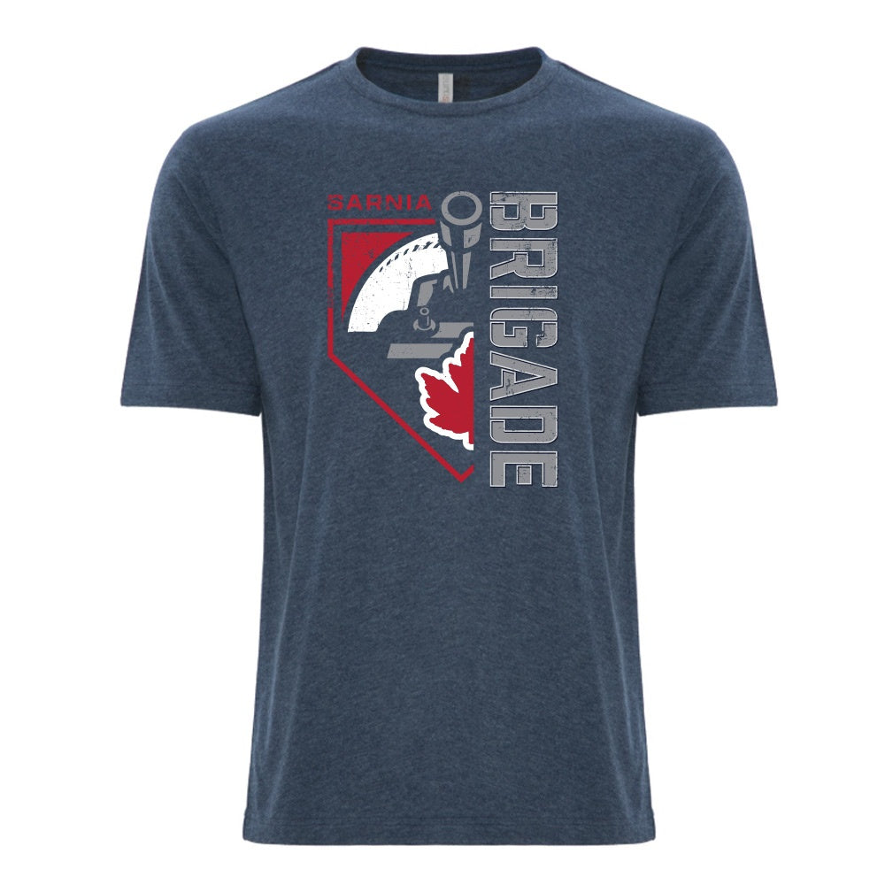 Sarnia Brigade Adult Eurospun Ring Spun T-Shirt