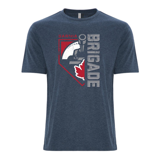 Sarnia Brigade Adult Eurospun Ring Spun T-Shirt
