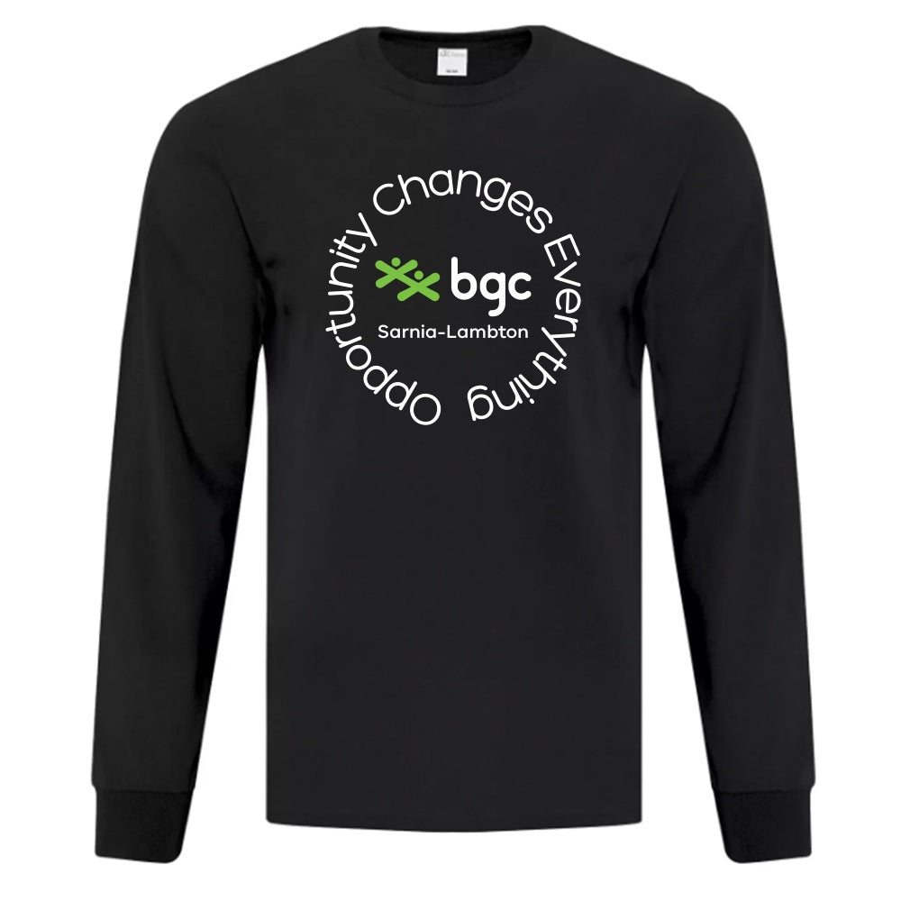 BGC Adult Everyday Cotton Long Sleeve T-Shirt