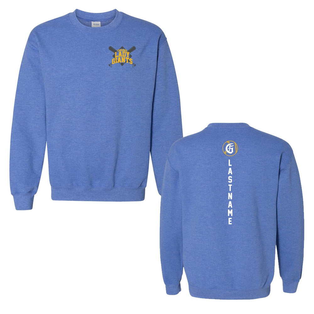 Corunna Lady Giants Adult Crewneck Sweatshirt