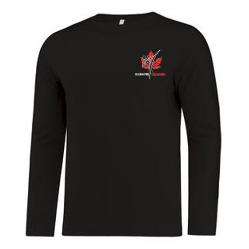 Petrolia Bluewater Tae Kwon Do Adult Eurospun Ringsun Long Sleeve T-Shirt