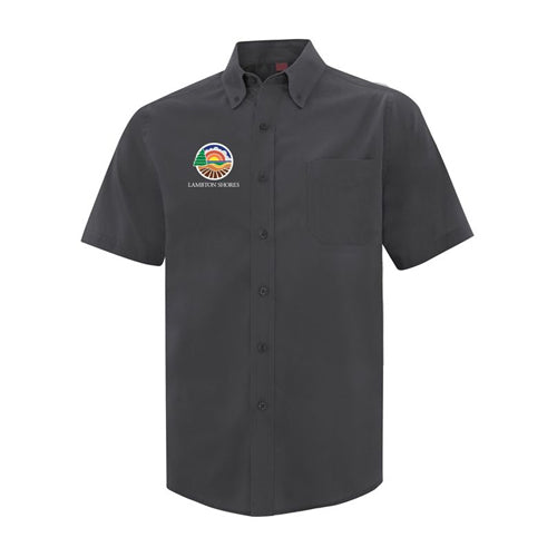 Municipality of Lambton Shores Adult Short Sleeve Woven Shirt