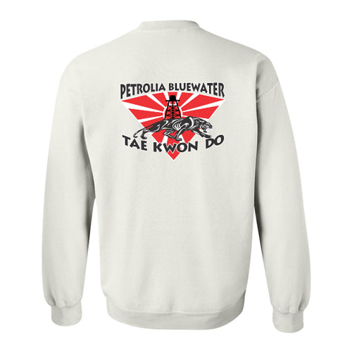 Petrolia Bluewater Tae Kwon Do Adult Heavy Blend Crewneck Sweatshirt