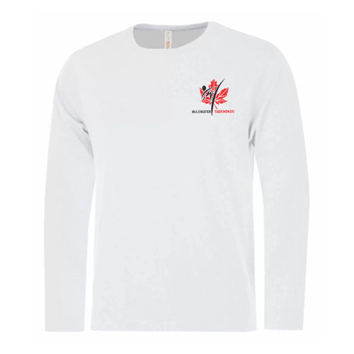 Petrolia Bluewater Tae Kwon Do Adult Eurospun Ringsun Long Sleeve T-Shirt