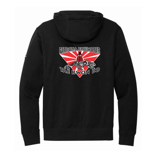 Petrolia Bluewater Tae Kwon Do Adult Nike Club Fleece Sleeve Swoosh Pullover Hoodie