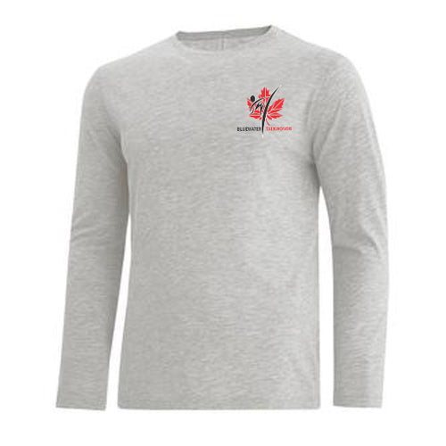 Petrolia Bluewater Tae Kwon Do Adult Eurospun Ringsun Long Sleeve T-Shirt
