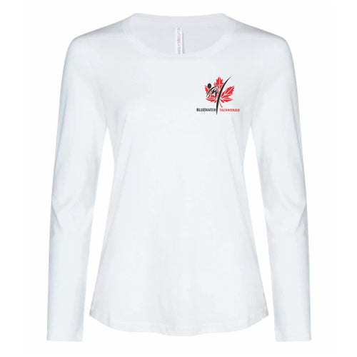 Petrolia Bluewater Tae Kwon Do Ladies' Eurospun Ringsun Long Sleeve T-Shirt