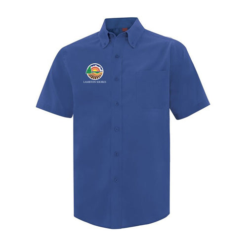Municipality of Lambton Shores Adult Short Sleeve Woven Shirt