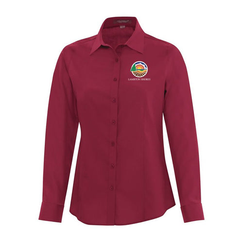 Lambton Shores - Long Sleeve Woven Shirt - Ladies