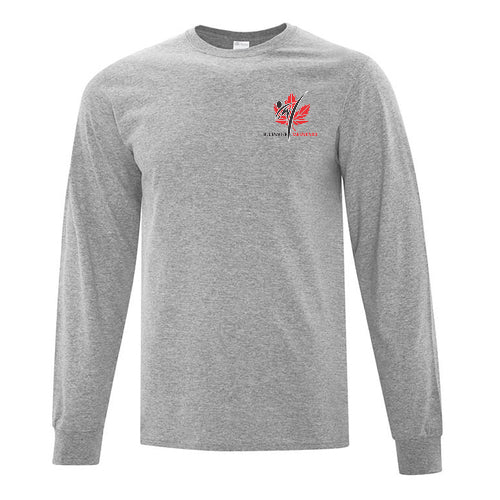 Petrolia Bluewater Tae Kwon Do Adult Cotton Long Sleeve T-Shirt