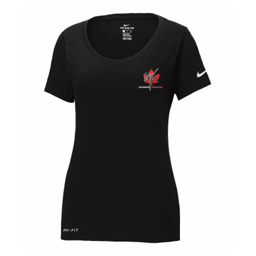 Petrolia Bluewater Tae Kwon Do Ladies' Nike Dri-FIT Cotton/Poly Tee
