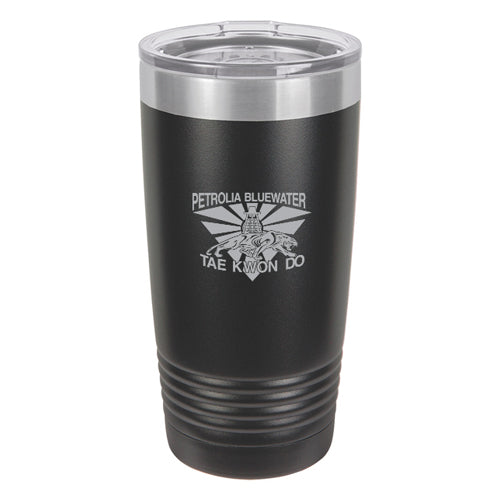 Petrolia Bluewater Tae Kwon Do Polar Camel 20 oz. Ringneck Vacuum Insulated Tumbler